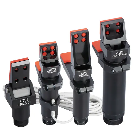 GS Finger Gripper Gsr14/20/30 One Finger Angular Pneumatic Gripper for Clamping